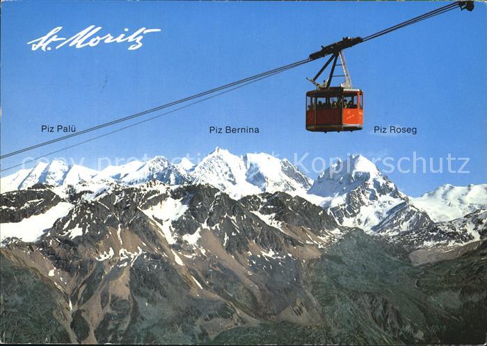 Seilbahn Corviglia-Piz Nair St. Moritz Bernina-G