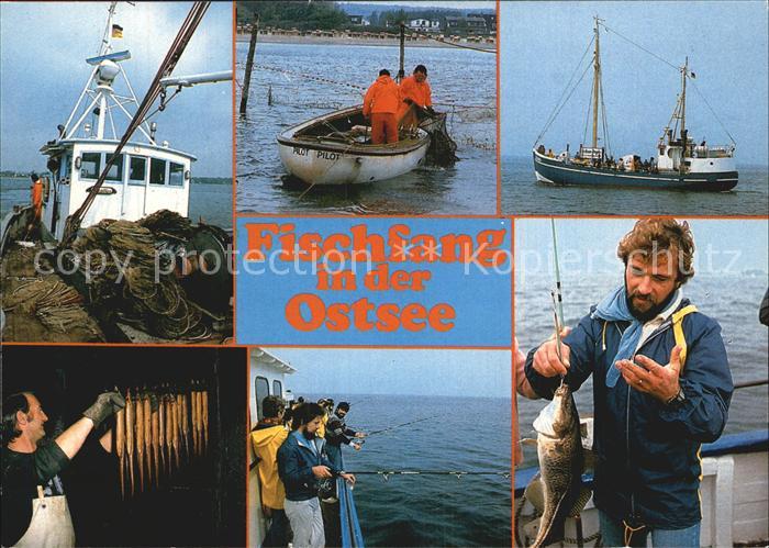Fischerei Fischfang Ostsee Fischkutter