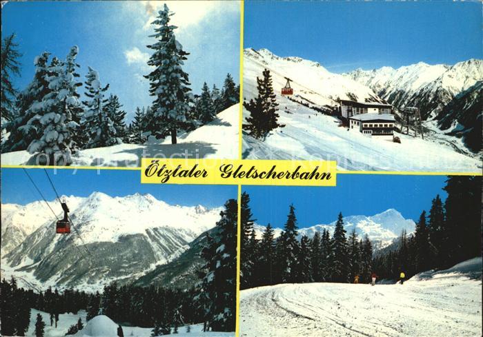 Seilbahn oetztaler Gletscherbahn Soelden Mittelstation