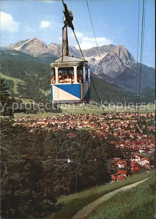 Seilbahn Wankbahn Zugspitzgruppe Garmisch-Partenkirchen