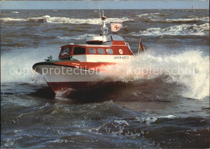 Motorboote Strandrettungsboot Wilhelm Huebotter