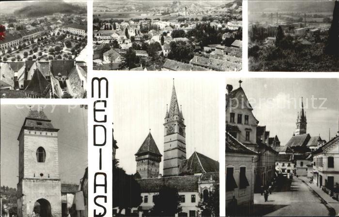 Medias Mediasch SIBIU Hermannstadt RO Ortsansichten