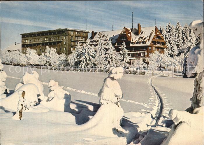 Feldberg Schwarzwald Hotel Feldberger Hof Winter