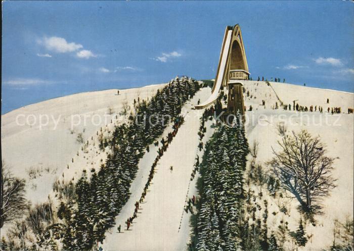 Winterberg Hochsauerland Sankt Georgsprungschanze Winter