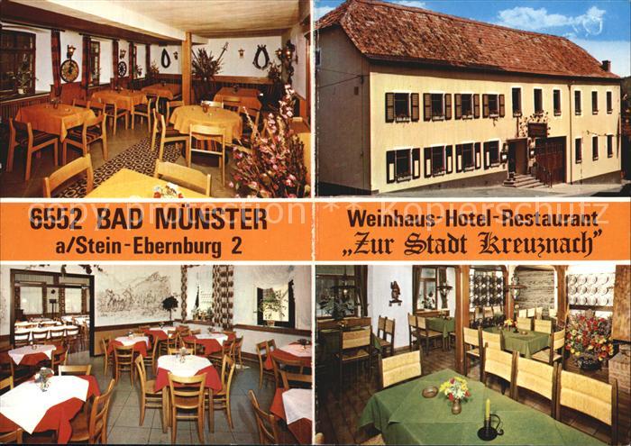 Bad Muenster Stein Ebernburg Weinhaus Hotel Restaurant Zur Stadt Kreuznach