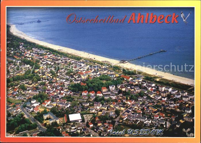 Ahlbeck Ostseebad Usedom Luftaufnahme