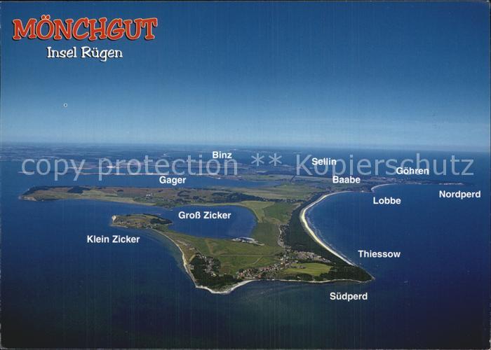 Moenchgut Ruegen Luftaufnahme