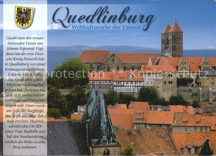 Quedlinburg Harz Dom Ansicht