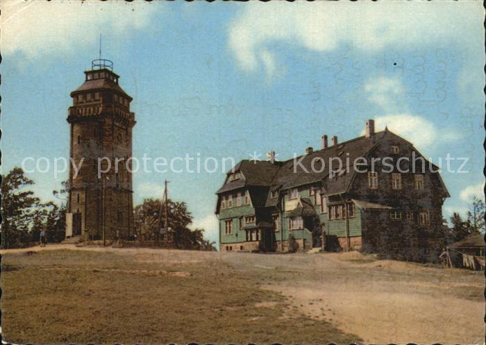 Auersberg Wildenthal HOG Wismar Berghotel Aussichtsturm