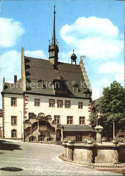 Poessneck Rathaus
