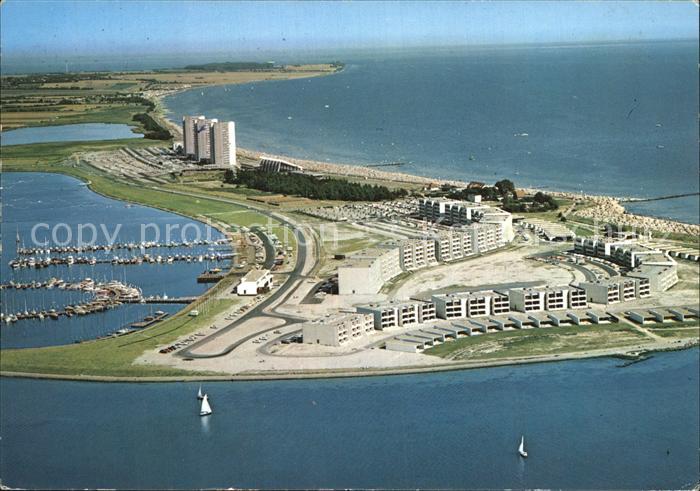 Burg Fehmarn Osteseeheilbad Ansicht Luftaufnahme