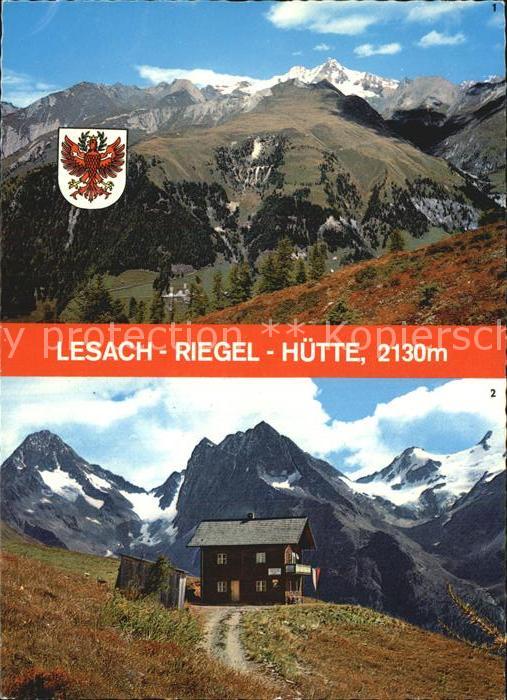 Kals Grossglockner Lesach Riegel Huette Hochschober