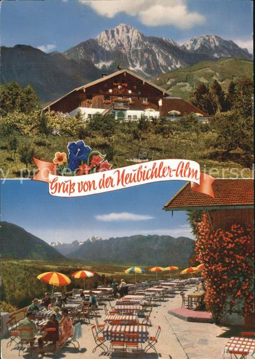 Neubichler Alm Piding Berggaststaette Untersberg Watzmann Lattengebirge