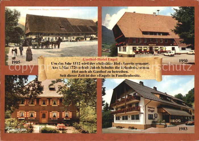 Simonswald Gasthof Hotel Engel