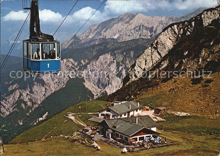 GARMISCH-PARTENKIRCHEN Bayern Hochalm Seilbahn