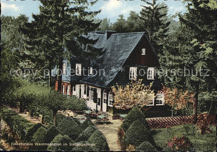 Koenigswinter Einkehrhaus Weidmannruh Siebengebirge