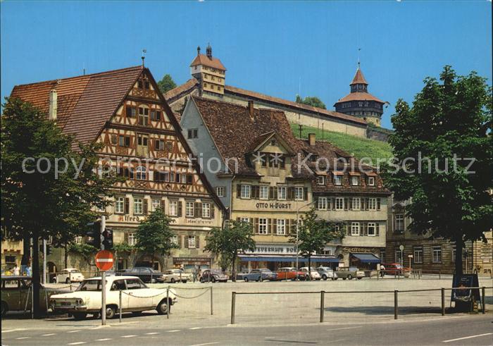 Esslingen Neckar Marktplatz Burg