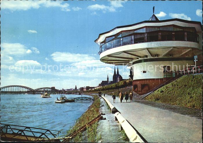 Koeln Rhein Restaurant Bastei Dom