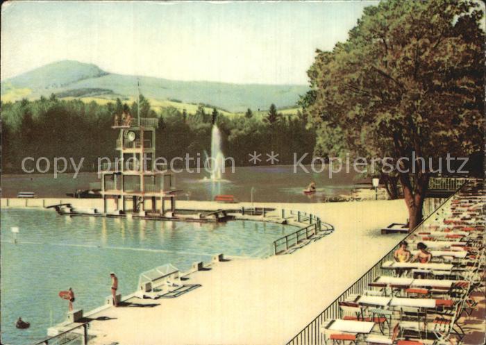 Grossschoenau Sachsen Waldstrandbad