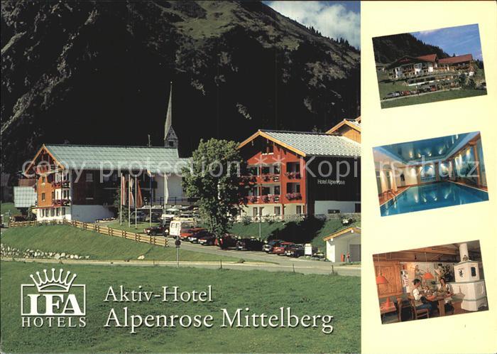 Mittelberg Kleinwalsertal Aktiv Hotel Alpenrose