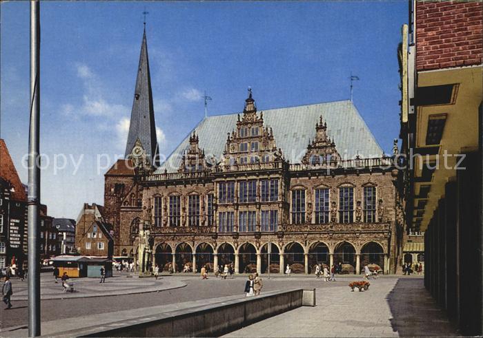 BREMEN  CITY Rathaus Unsere Liebe Frauenkirche