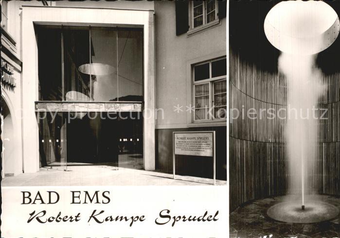 Bad Ems Robert Kampe Sprudel
