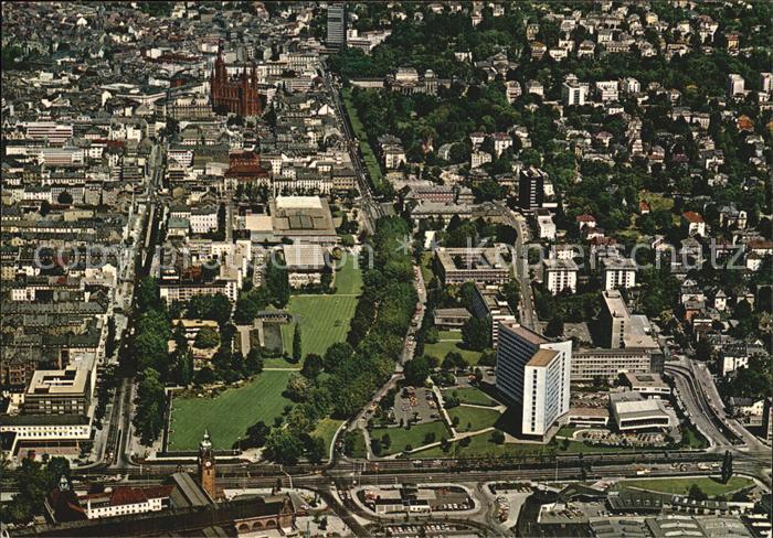 Wiesbaden Fliegeraufnahme