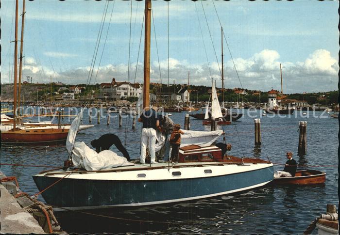 Goeteborg Laengedrag Segelboot