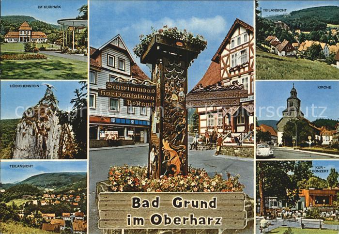 Bad Grund Kurpark Kirchen Huebichenstein