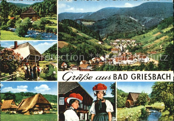 Bad Griesbach Schwarzwald  Tracht Fliegeraufnahme