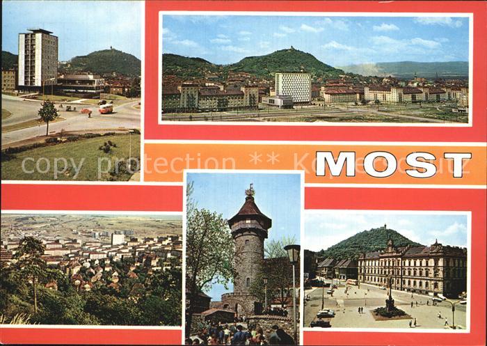 Most Bruex Czechia Fliegeraufnahme Turm