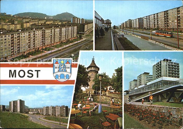 Most Bruex Czechia Neubauten Wohnviertel