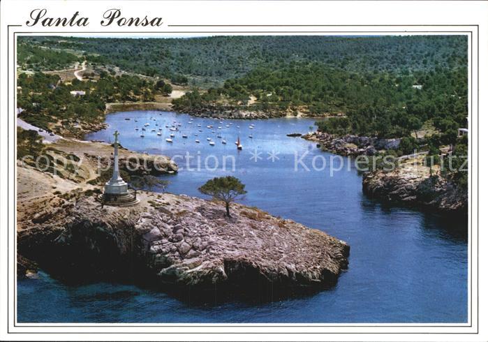 Santa Ponsa Mallorca Islas Baleares Fliegeraufnahme Bucht