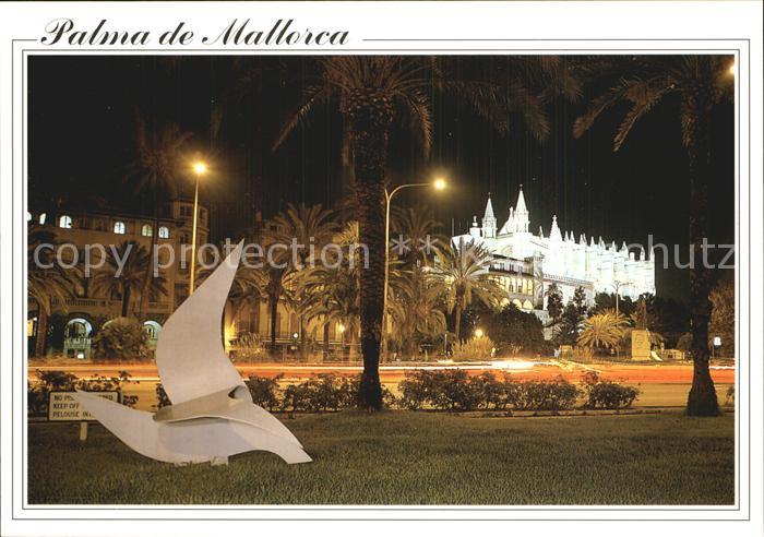 Palma de Mallorca Catedral nocturna