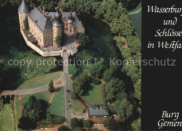 Gemen Fliegeraufnahme Burg