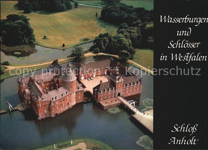 Anholt Fliegeraufnahme Schloss