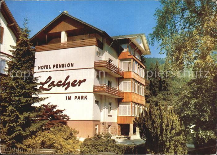 Bad Herrenalb Hotel Pension Lacher im Park