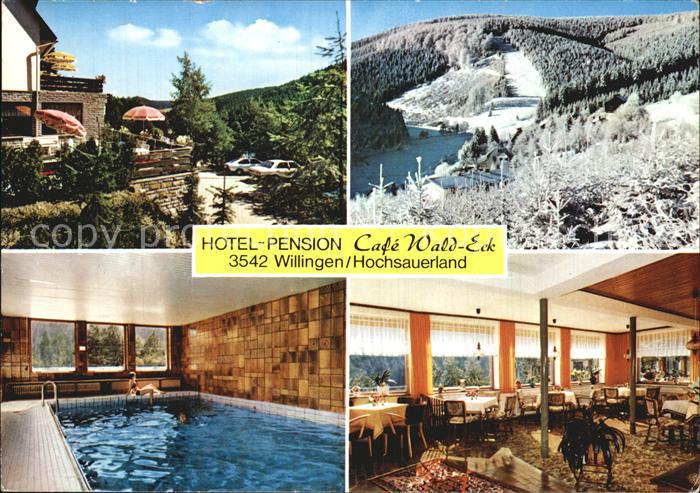Willingen Sauerland Hotel Pension Cafe Wald-Eck