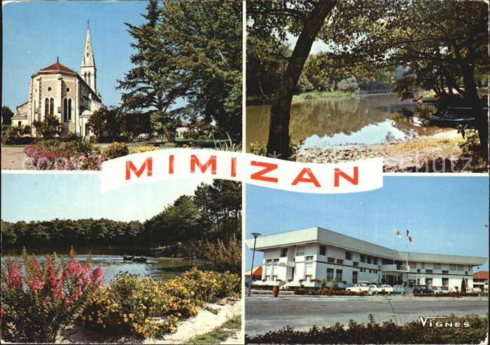 Mimizan Landes Park Eglise Hotel de Ville