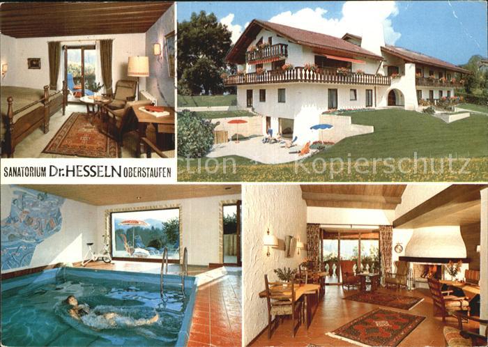 Oberstaufen Oberallgaeu Bayern Sanatorium Dr. Hesseln
