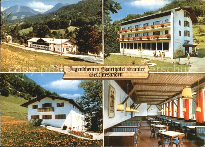BERCHTESGADEN Bayern Jugendheim Sporthotel Seimler