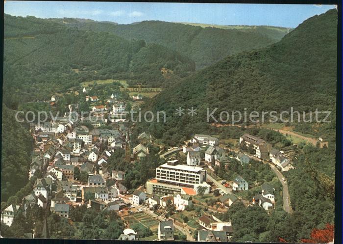 Bad Bertrich Fliegeraufnahme Parksanatorium Dr. Schiche