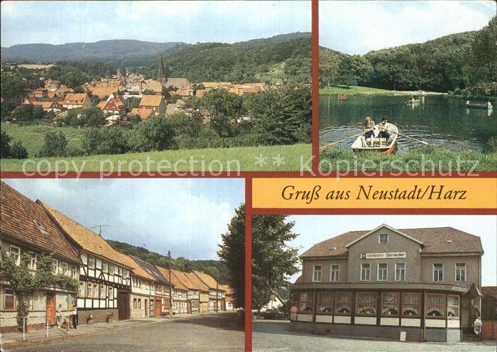 Neustadt Harz Bodestrasse Seepartie Restaurant Ratskeller