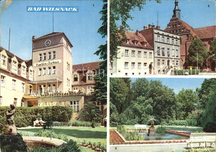 Bad Wilsnack Rathaus Kurpark