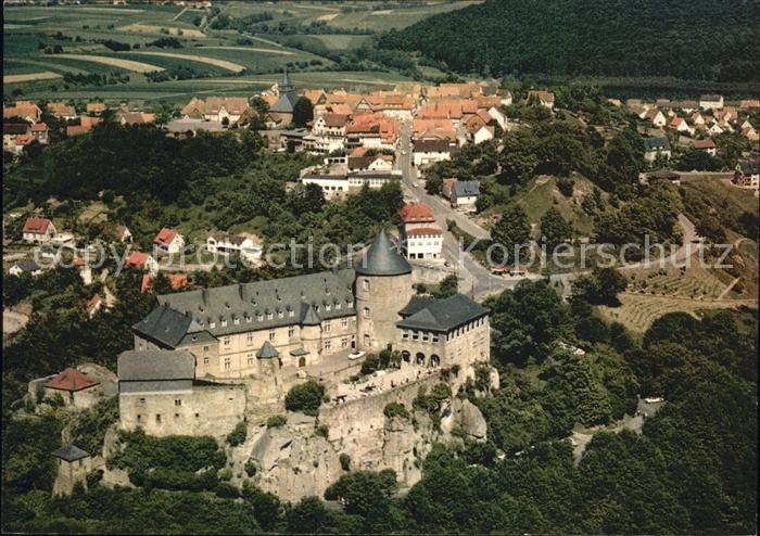 Waldeck Edersee Fliegeraufnahme mit Schloss