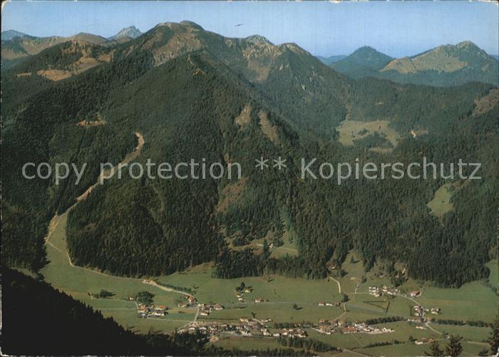 Scharling Waging See Fliegeraufnahme mit Hirschberg