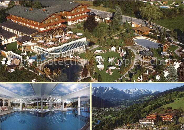 Sankt Johann Pongau Fliegeraufnahme Hotel Oberforsthof