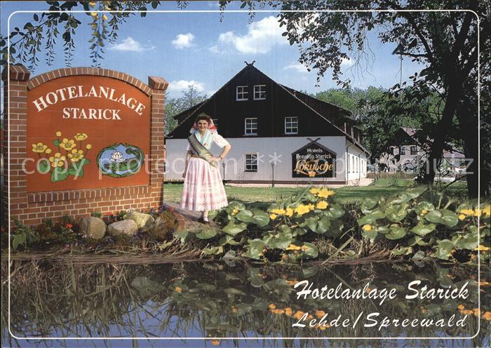 Lehde Hotelanlage Starick Tracht