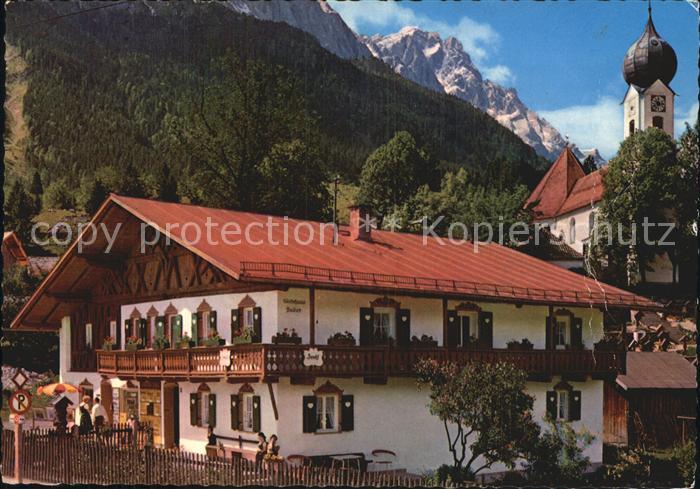 Grainau mit Zugspitze