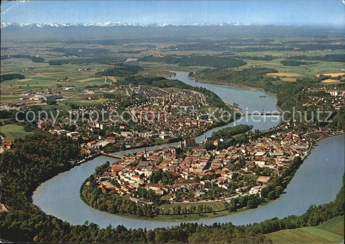 Wasserburg Inn Fliegeraufnahme